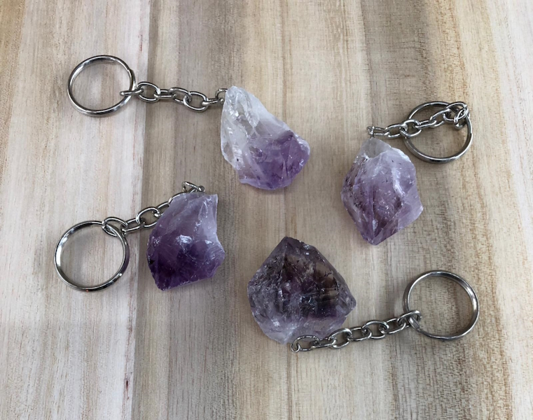 Llavero Amatista punta